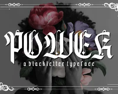 Power Blackletter font