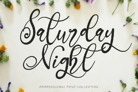 Saturday Night font