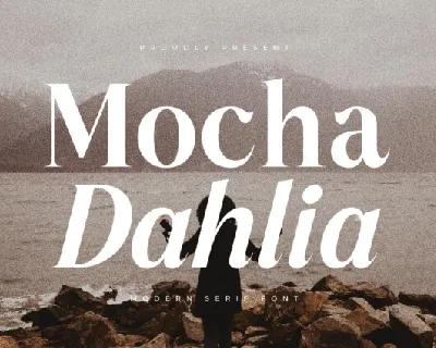 Mocha Dahlia font