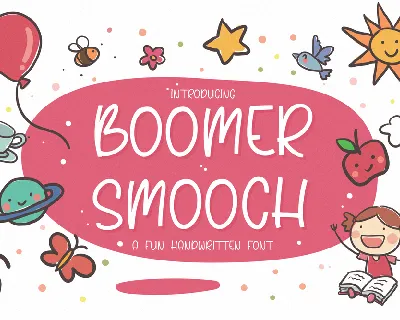 Boomer Smooch font