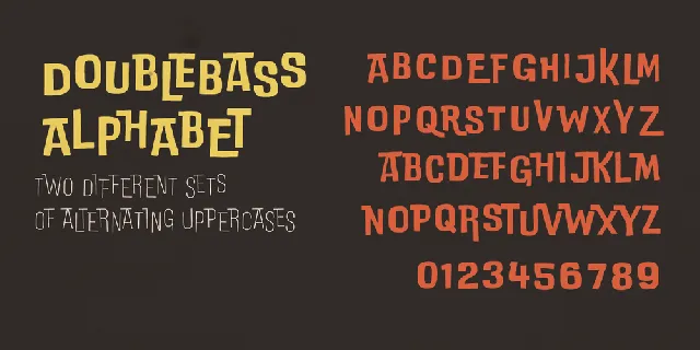 DoubleBass font