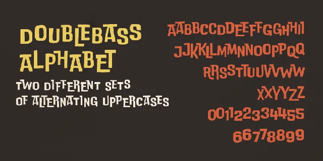 DoubleBass font