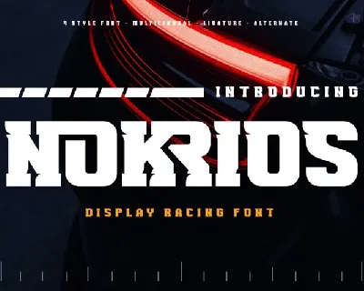 Nokrios font