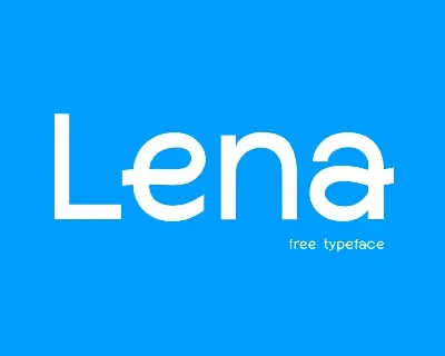 Lena font