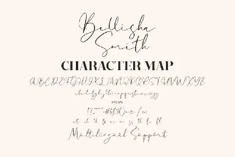 Bellisha Smith Script font