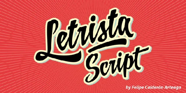 Letrista Script font