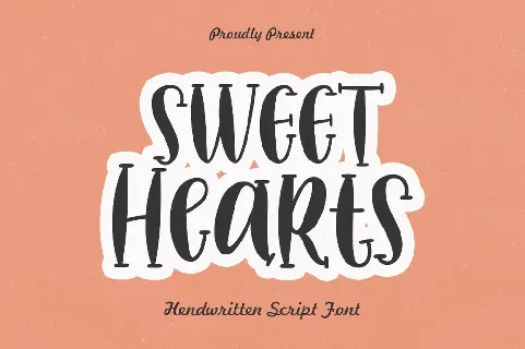 Sweet Hearts font