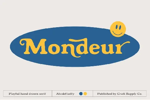 Mondeur Free font