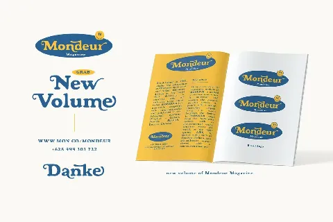Mondeur Free font