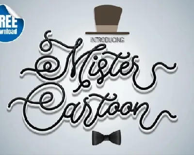 Mister Cartoon font