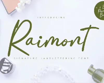 Raimont Script font