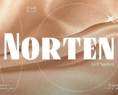 Norten font