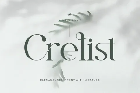 Crelist font