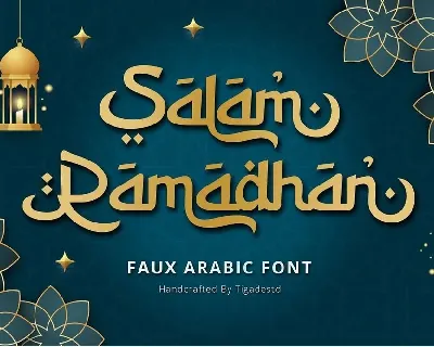 Salam Ramadhan font