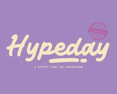 Hypeday font