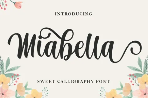 Miabella font