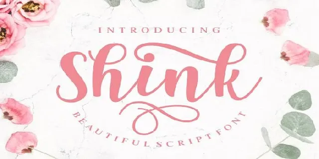 Shink font