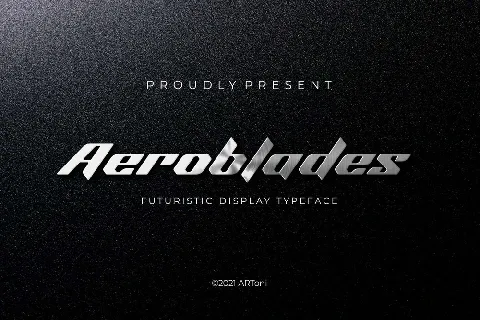 Aeroblades Typeface font