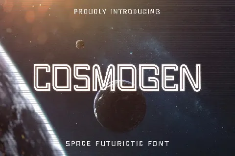 Cosmogen Free Trial font