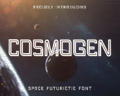 Cosmogen Free Trial font