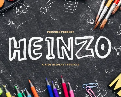 HEINZO font