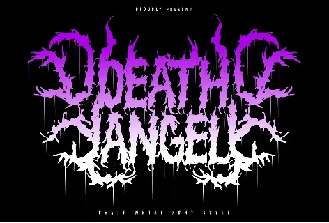 Death angel font