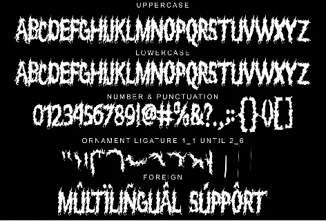 Death angel font