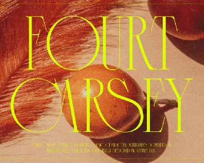 Fourt Carsey font