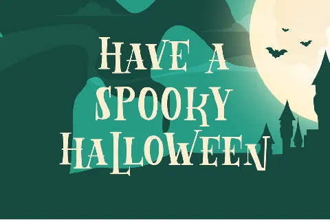 Follower Spooky font