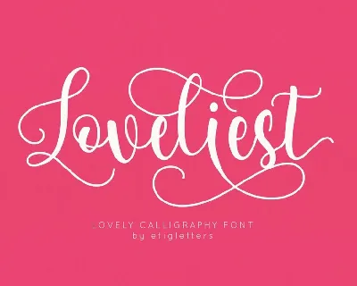 Loveliest font