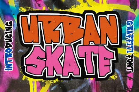 Urban Skate font