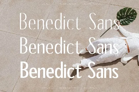 Benedict font