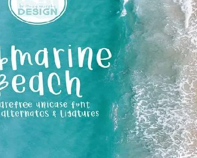 Submarine Beach font