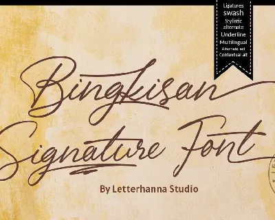 Bingkisan font