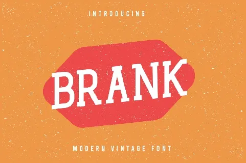 Brank font