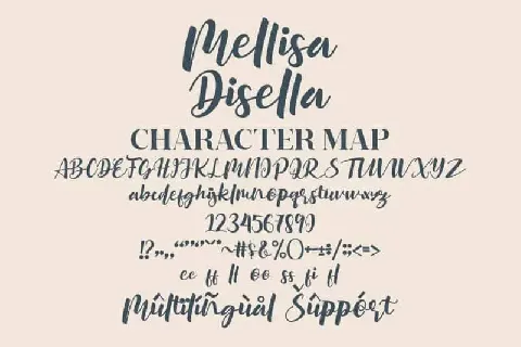 Mellisa Disella font