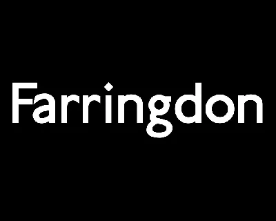 Farringdon font