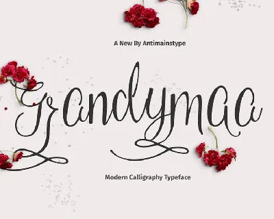 Grandymaa Typeface Free font
