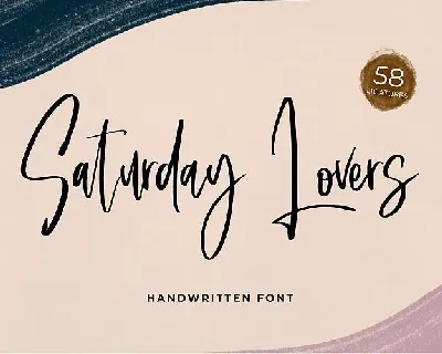 Saturday Lovers Script font