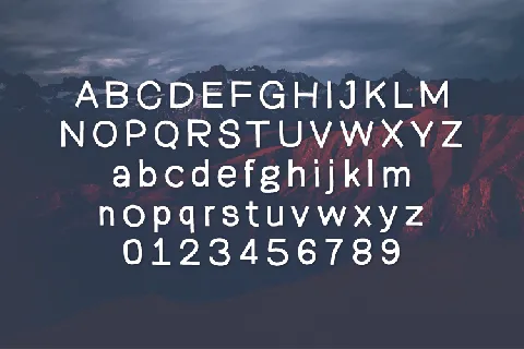 Mysterious font