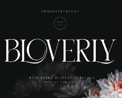 Bloverly font