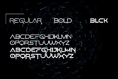 Spacetron font