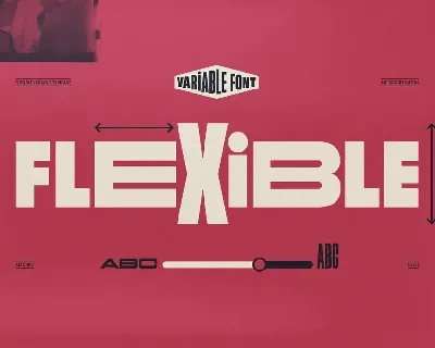Flexible font