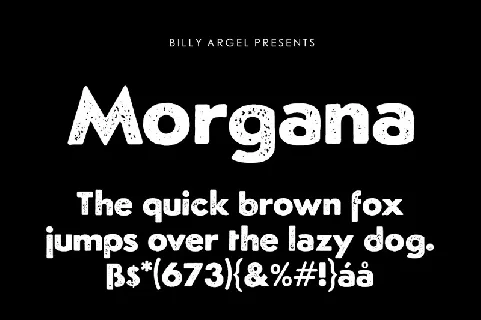 Morgana font