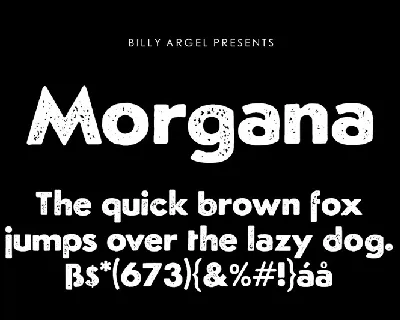 Morgana font