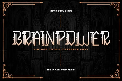 Brainpower font