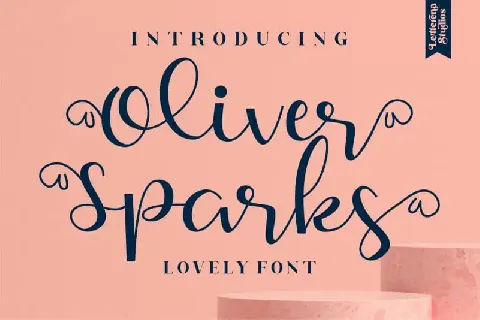 Oliver Sparks Script font