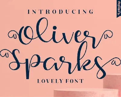 Oliver Sparks Script font