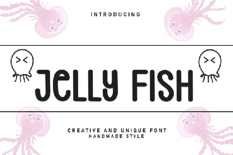 Jelly Fish Display font