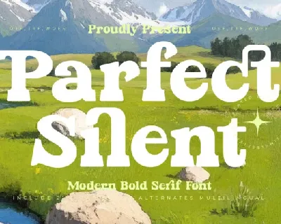 Parfect Silent font